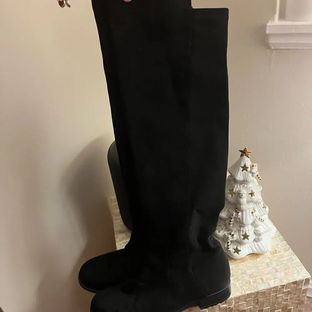 Black Unisa tall boots size 7 - Picture 12 of 13